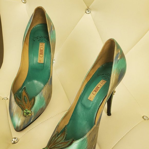 Quinto Lanzolab hand painted Unique designer shoes - Picture 7 of 13